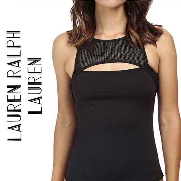 Lauren Ralph Lauren Other - Lauren by Ralph Lauren Womens Mesh Tankini Top